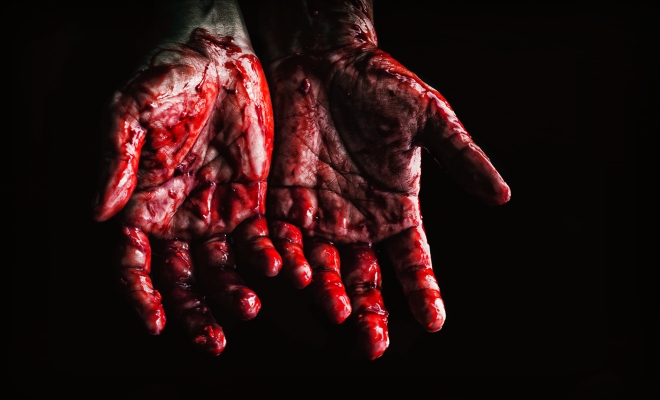blood hands